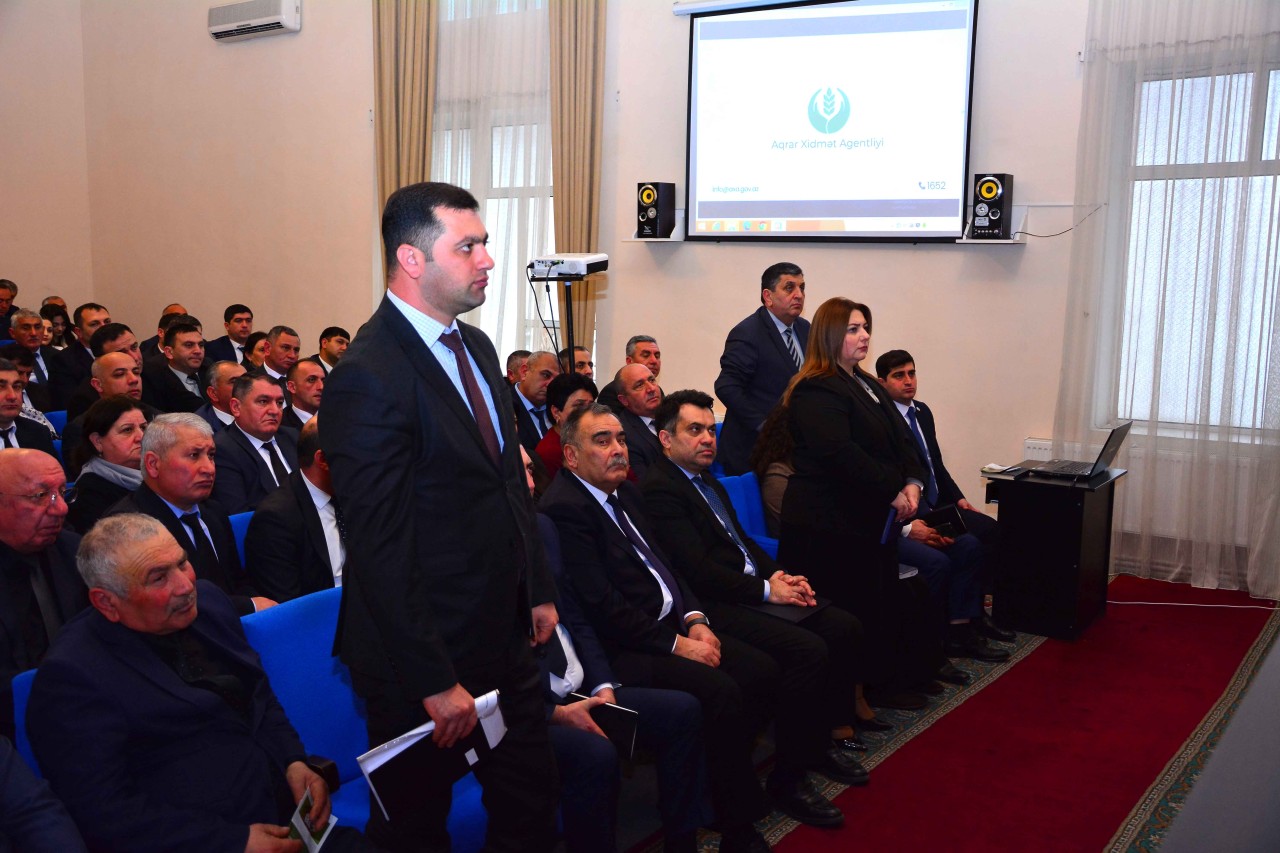 Ağstafada qəhvəyi mərmər bağacığına qarşı maarifləndirmə tədbiri keçirildi  - FOTO